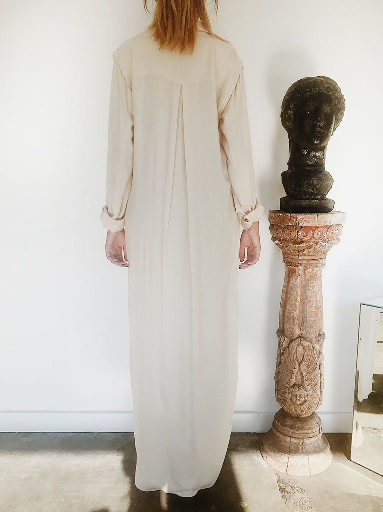 The Vetiver Collection | Avalon Maxi Shirt Dress