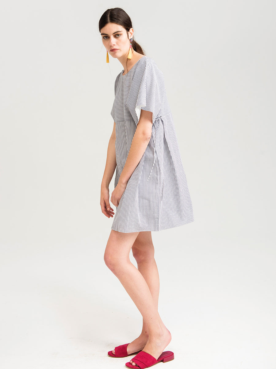 Dylan SS Dress - Vetiver