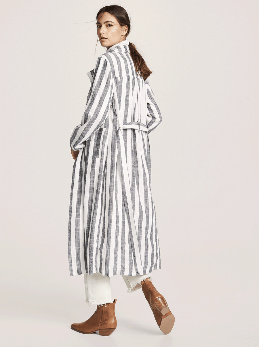 Bronski Beat Linen Trench