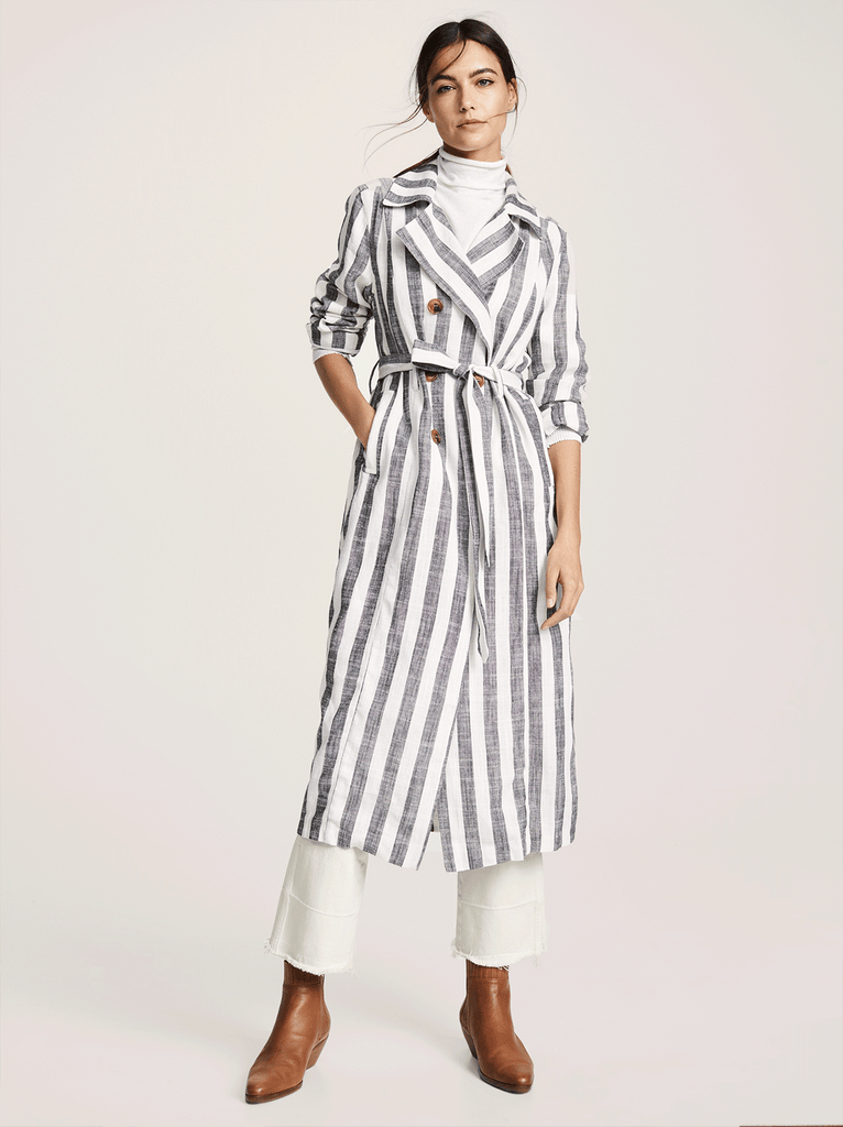 The Vetiver Collection | Bronski Beat Linen Trench