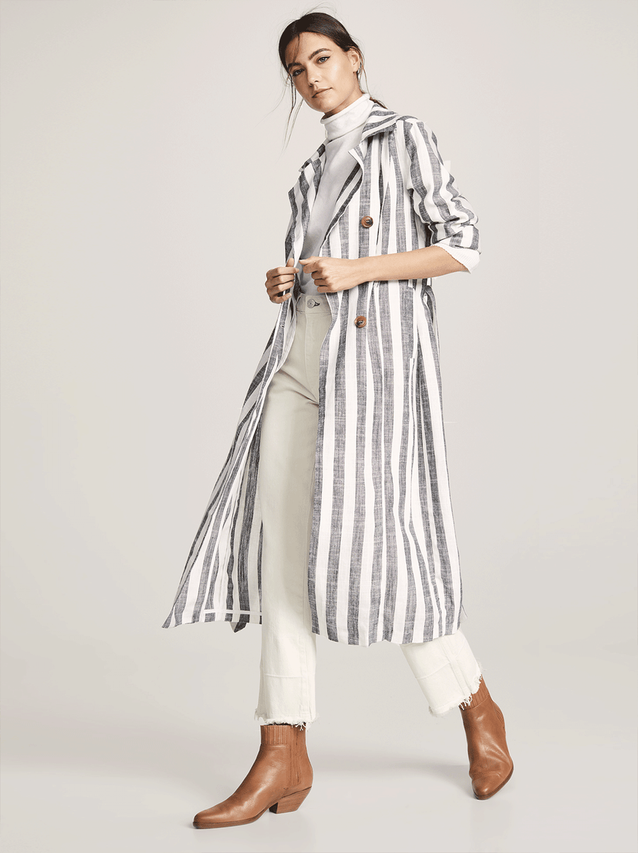 Bronski Beat Linen Trench