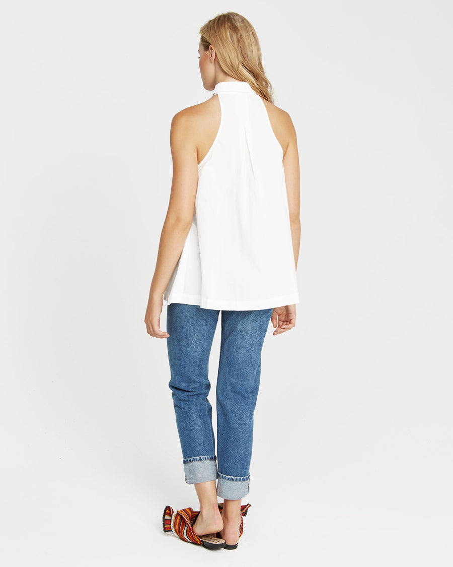 Winona Sleeveless Top - Vetiver